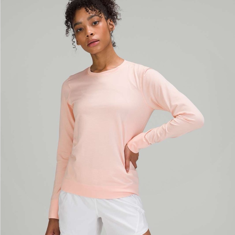 Lululemon Swiftly Breathe Long Sleeve Shirt*Stained*